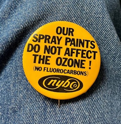 NYBCO Our Spray Paints Do Not Affect The Ozone! (No Fluorocarbons) 2 1/4'' Cello