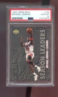 1993-94 Upper Deck #166 Michael Jordan PSA 10 Graded Card Season Leaders Scoring