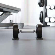 WALPLUS Rubber Roller Black Heavy Duty Wall and Paint Roller Smooth Finish