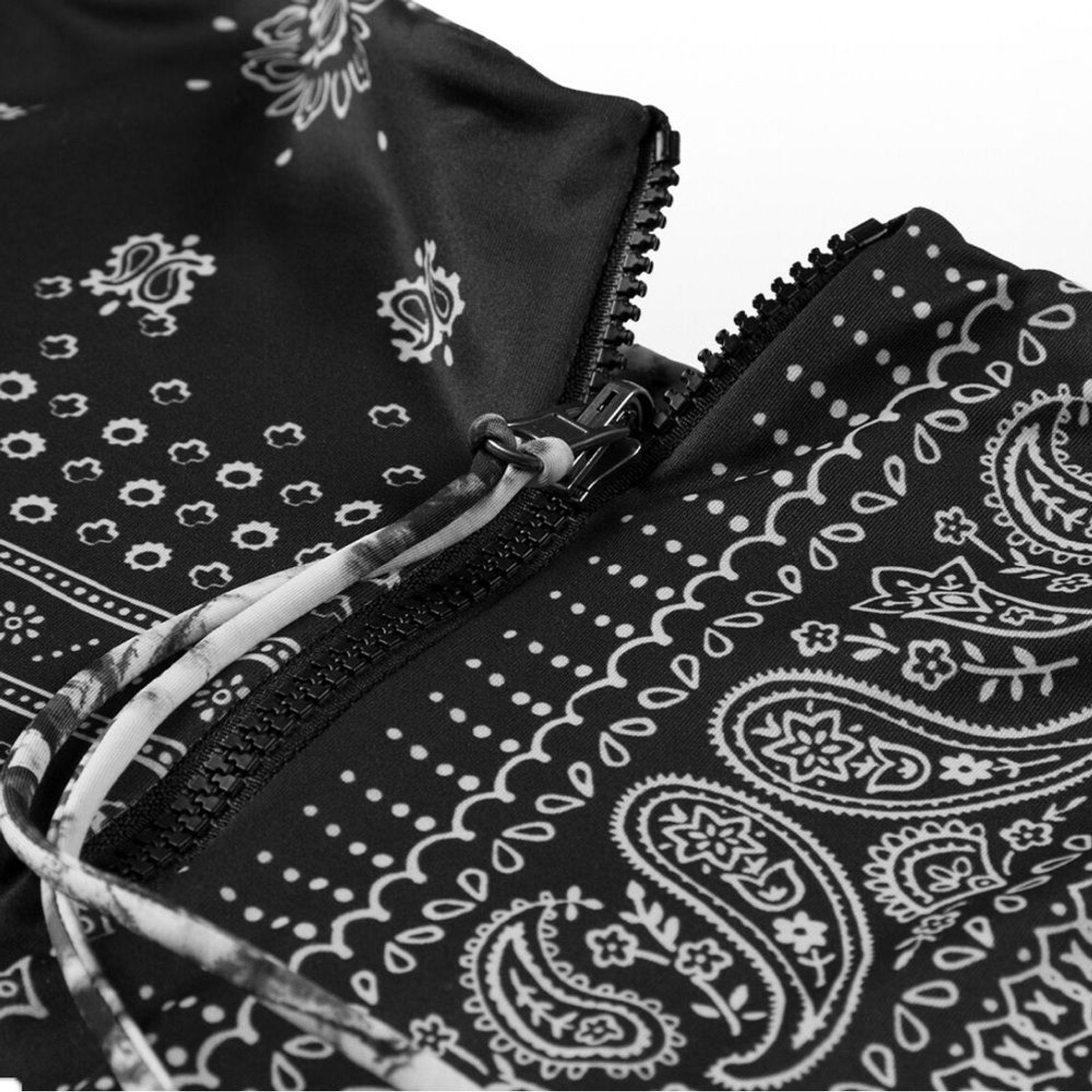 Maaji Ebony Black Spectacle Long Sleeve Top Bikin… - image 2