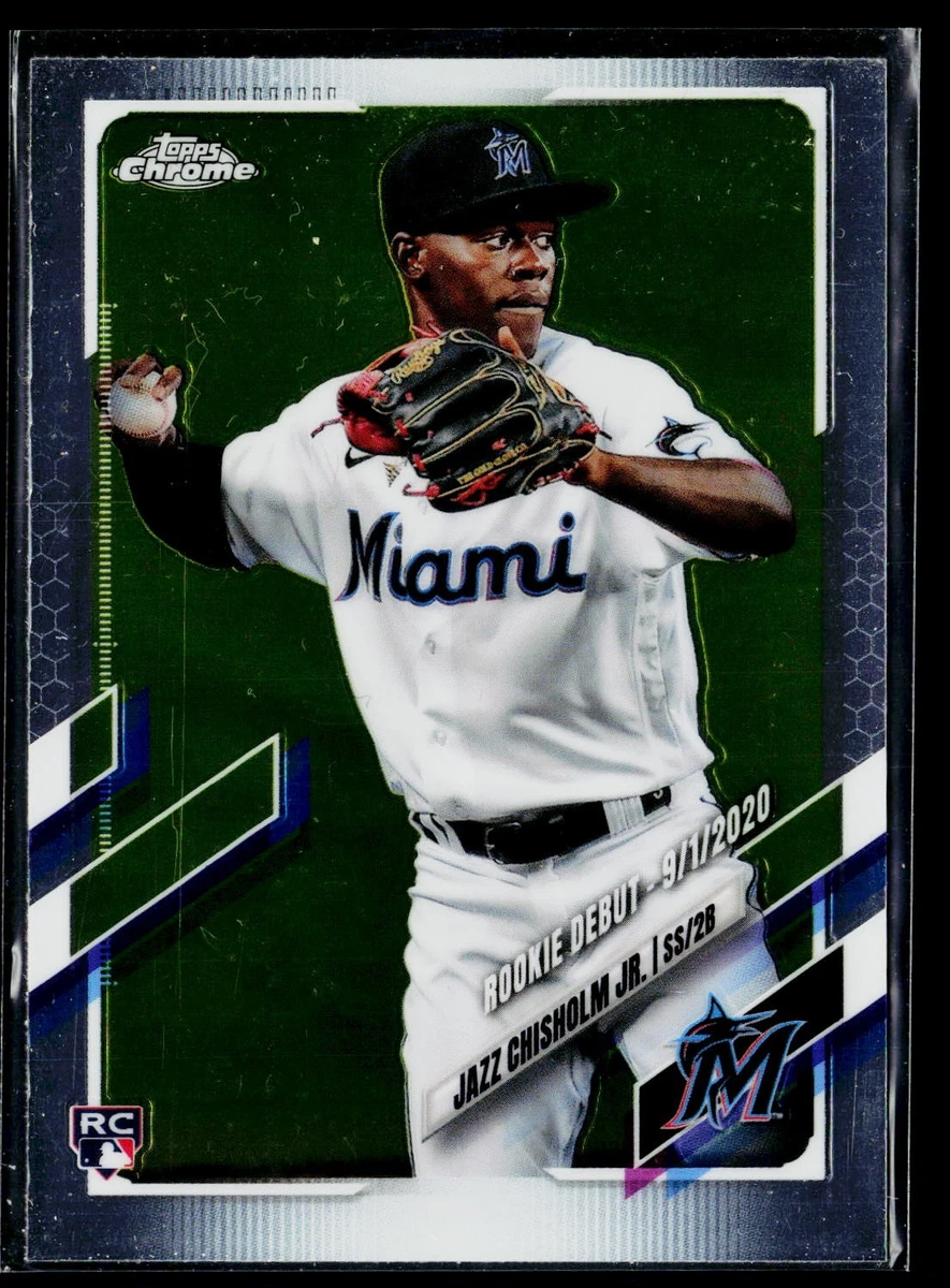 Topps Chrome Update Series Jazz Chisholm 2021 #USC52 for sale | eBay
