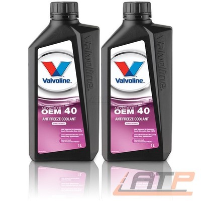 VALVOLINE 2 L OEM ADVANCED AFC 40 KÜHLERSCHUTZ SCHUTZMITTEL KÜHLER PINK/VIOLETT