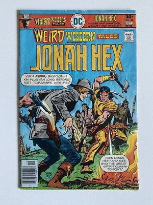 Weird Western #36 Jonah Hex Outlaw Cowboy Vs Indians DC Comics 1976