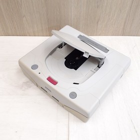 Sega Saturn Console Japan w/ 2 Arcade Sticks Controllers 2 Games Street Fighter