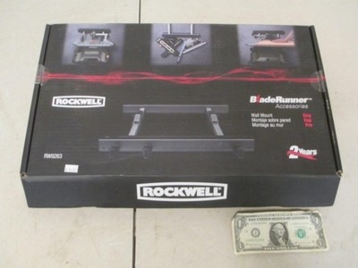 Rockwell RW9263 Wall Mount for Bladerunner Tabletop Saw New Open Box