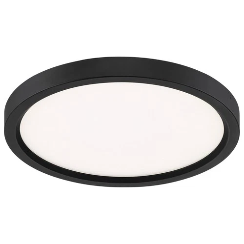 Quoizel OST1711 Outskirts 11"W LED Flush Mount Ceiling Fixture - Fresco - Picture 12 of 12