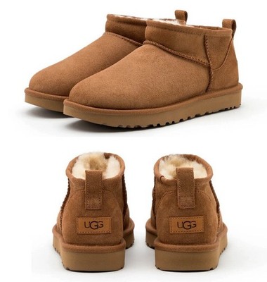 U G G Classic Ultra Mini Chestnut Boot Bootie Women's Sizes 4-9 New ! 1!