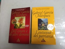 Set 2 libri romanzi di Gabriel Garcia Marquez titoli in descrizione