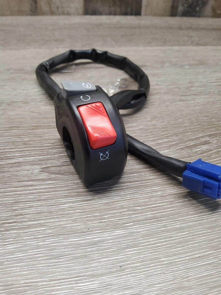 2008 08 07-08 Yamaha YZF-R1 YZFR1 manillar lateral derecho controles interruptores Foto 4 de 4