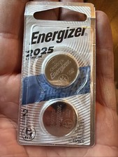 CR2025 TWIN PACK GENUINE ENERGIZER lithium 3v battery 2 piece EXP. 03/2033