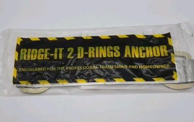 Guardian Fall Protection Ridge-It 2 D-Rings Anchor 18 inches PN 00510 Roofing