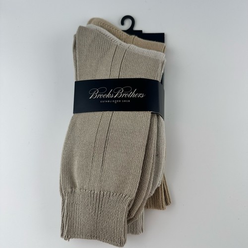 New Old Stock Brooks Brothers Vintage Socks 3 pairs One Size Made in UK