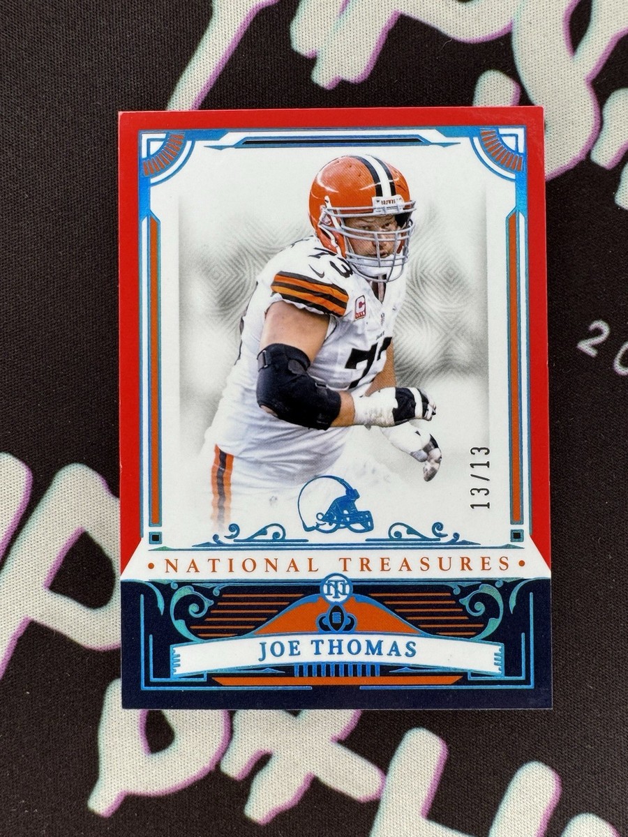 2025 Panini National Treasures - Joe Thomas #23 Stars & Stripes