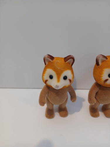 Calico Critters Sylvanian Families roter Panda 2er Set selten nicht mehr produziert - Bild 2 von 6