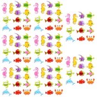 8 Sätze Papierwabe-Mittelstücke 3D Animal Wabenkugel Set Dekoration