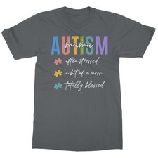 Autism Mama Character - Autism Awareness Support Unisex T-Shirt