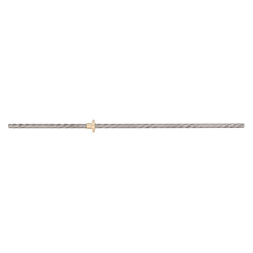 5Pcs 400mm T8 Rod Mit Messingmutter Edelstahl Gewinde Blei Schraube Rod Für UB - Afbeelding 10 van 24