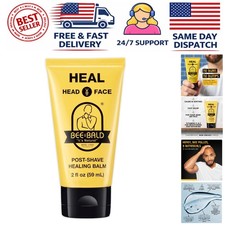 2 Fl Oz HEAL Healing Aftershave Balm - Instant Relief for Redness Razor Burn
