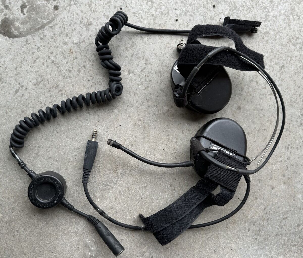 TCI Liberator II Digital Tactical Headset Type 76329-01 Command Industries Used TCI Liberator II Digital Tactical Headset Type 76329-01 Command Industries Used