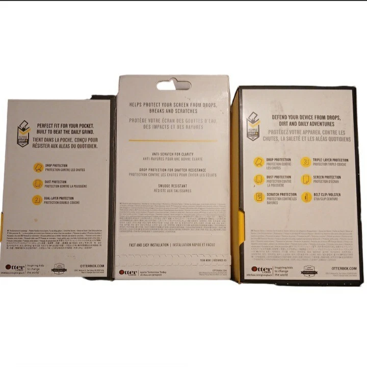 PAQUETE DE 3 - iPhone 7/8/SE Otterbox Defender, ordenador y protector de pantalla  Foto 2 de 4