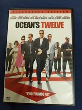 Ocean's Twelve (DVD, 2004) George Clooney, Brad Pitt, Matt Damon, Catherine Zeta
