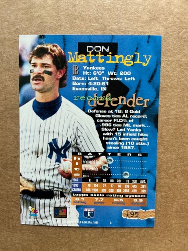 1994 Stadium Club RARE MEMBERS ONLY Factory Set Pick From 200 Players $1 - $5 Ea - Picture 99 of 503
