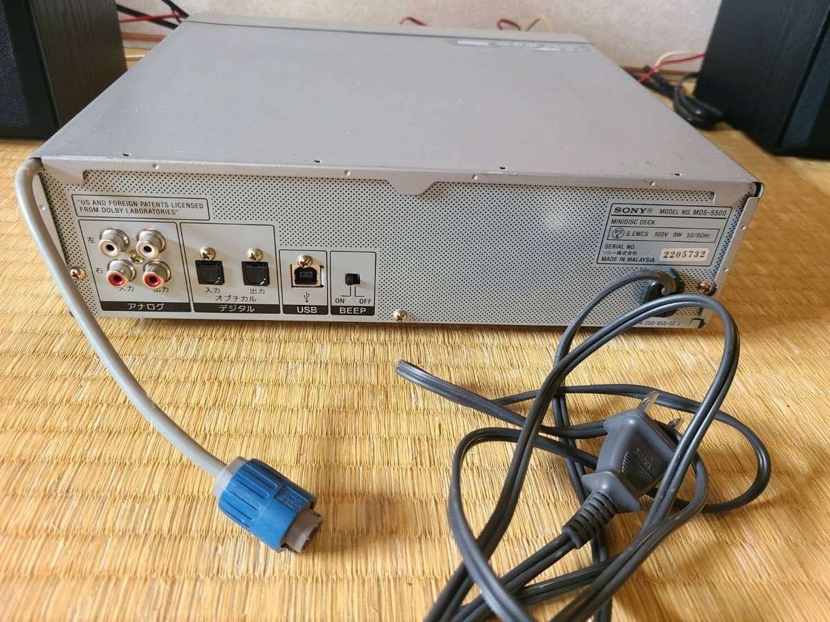 MDデッキ SONY MDS-S500 Sony MD Deck MDS – S500 for sale online | eBay