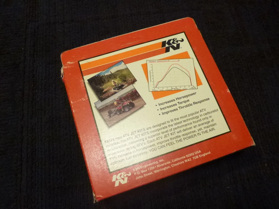 Arctic Cat 250 K&N 1999-2000 ATV Jet Kit Etapa 1 Foto 4 de 4