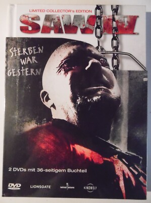 Saw IV Limited Collectors Edition No: 00479 Mediabook KINOWELT 2xDVD NEU OVP