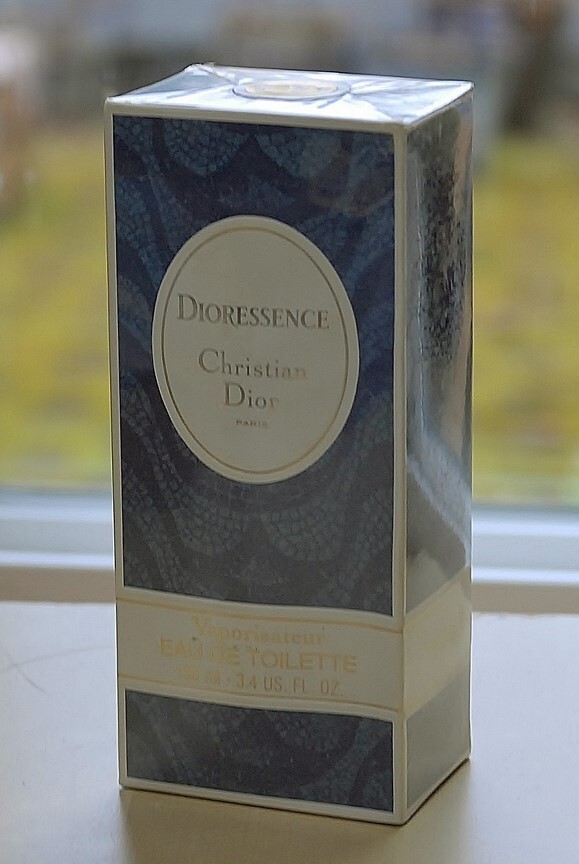 Vtg 1984 DIORESSENCE by CHRISTIAN DIOR spray EDT 100 ml 3.4 oz OLD