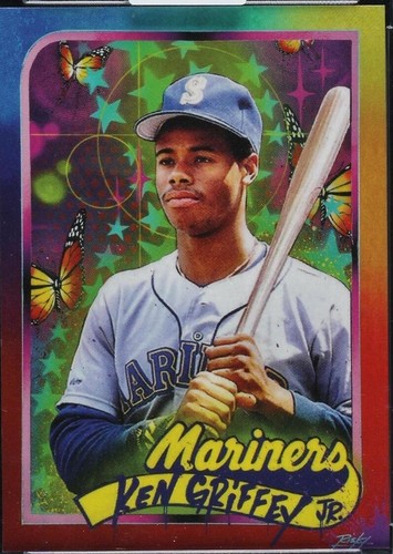 Ken Griffey Jr. by Ermsy - Topps Project 70 Card #702 - Mariners 