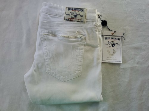 NWT True Religion Skinny Optic White 