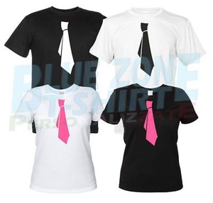 maglietta con cravatta