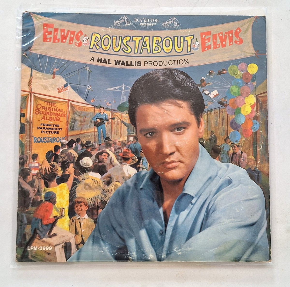 Elvis Presley Roustabout UK(英)盤LP Mono深溝 Elvis Presley Roustabout UK(英)盤LP Mono深溝