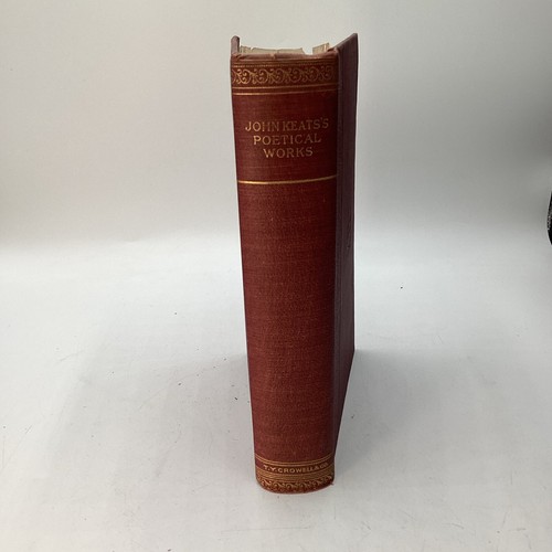 John Keats Complete Poetical Works / Letters 1895 T.Y Crowell "Astor Edition" - Bild 1 von 12