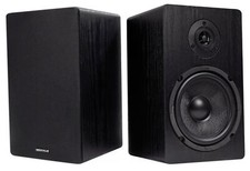 2 Rockville RockShelf 64B 400w Black 6.5" Home Theater Bookshelf Speakers/4 Ohm