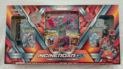 Pokemon Incineroar GX Premium Collection (FACTORY SEALED) | eBay