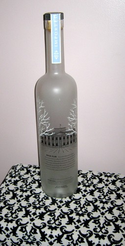 Vintage LEERE Belvedere 6 Liter Methusalem Größe Wodka Glas Flasche Werbung - Bild 6 von 8