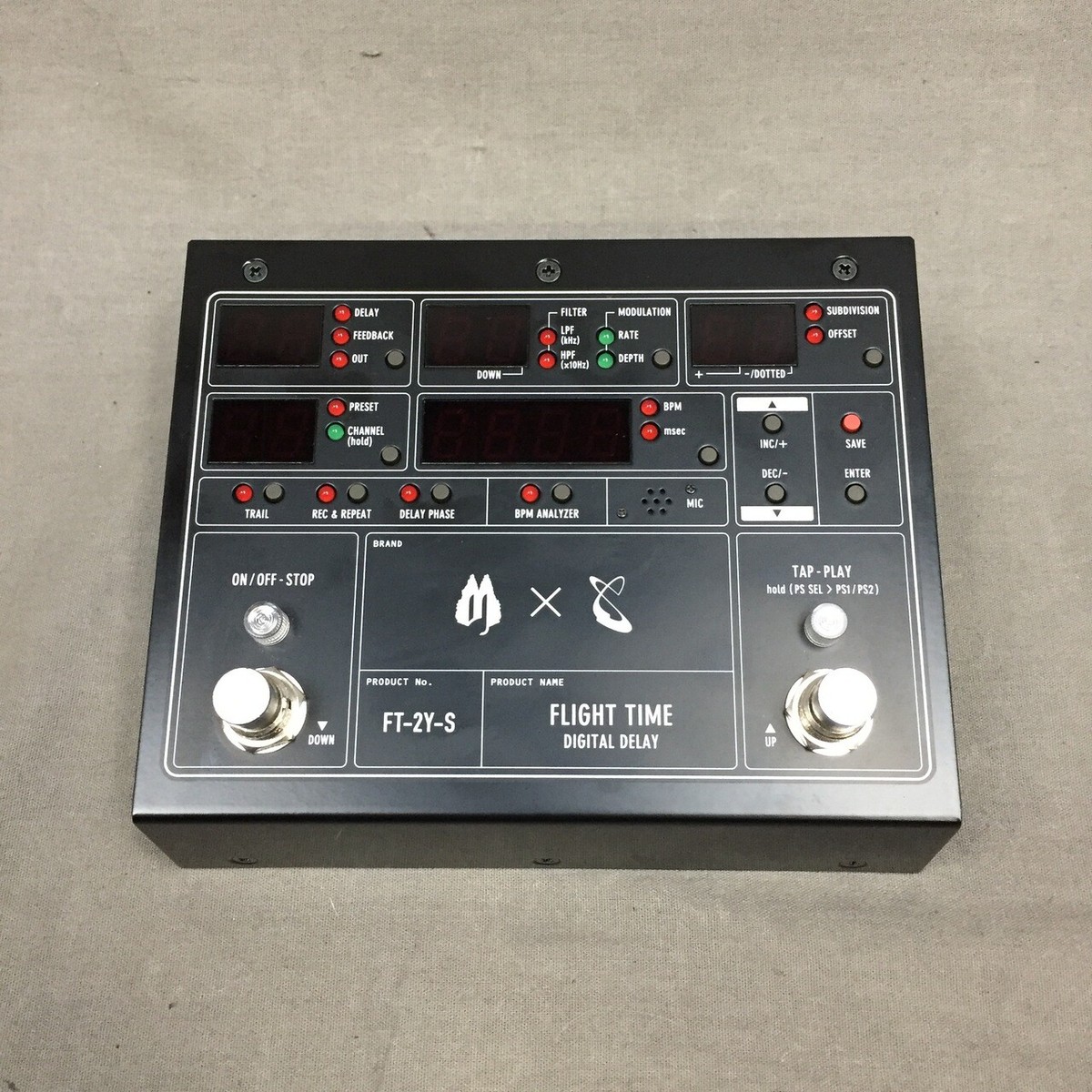 Free The Tone SUGIZO SIGNATURE FLIGHT TIME / FT-2Y-S Used Free The Tone SUGIZO SIGNATURE FLIGHT TIME / FT-2Y-S Used