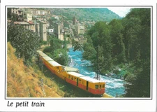 OLETTE - vue avec le petit train jaune