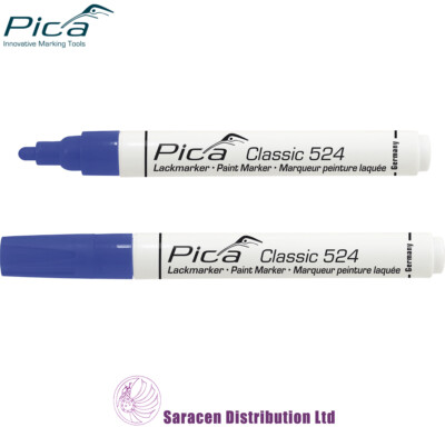 PICA CLASSIC PERMANENT LACKMARKER, BLAU - 524-41