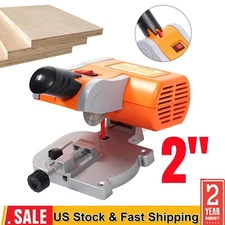 2" Mini Benchtop Cut-off Chop Saw Miter Saw 45° Angle Metal Wood Moulding cutter