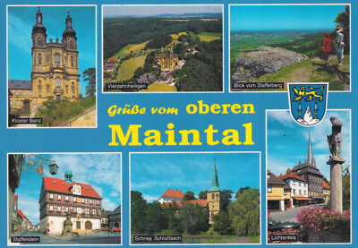 Old Postcard - Greetings from Upper Main Valley