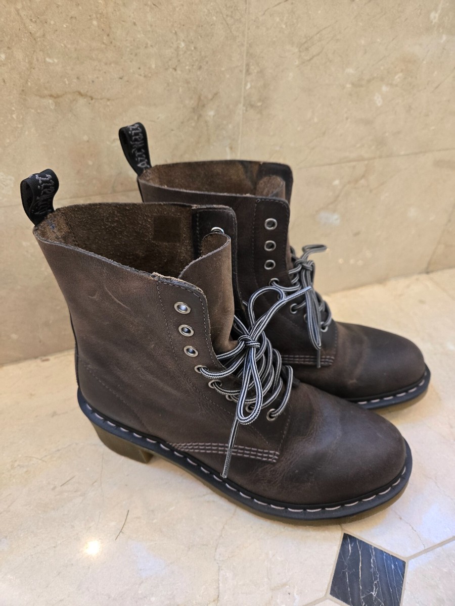 brand new dr martens clemency leather 8 eye hole ladies size