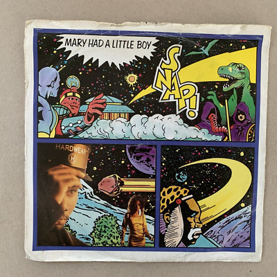 Snap - Mary Had A Little Boy. 7  Vinyl  PS  1990