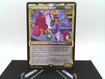 Grand Marshal Macie 260 Showcase Unfinity UNF MTG Magic