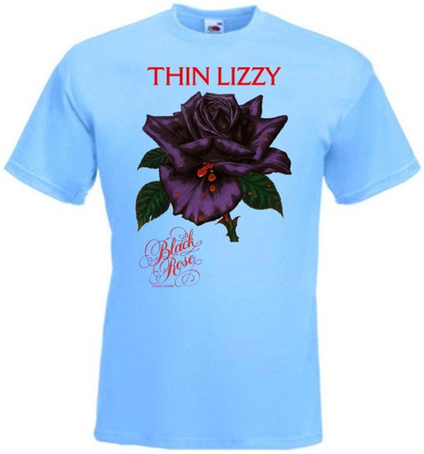 Thin Lizzy - Black Rose v3 T-shirt hard rock all colors all sizes S-5XL - Picture 8 of 23