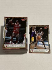 2007-08 Fleer Basketball MICHAEL JORDAN 100 Card RETRO BOX Set - MJ vs KOBE #92