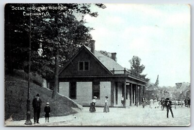 c1908 Victor Tobacco Co. Burnet Woods Cincinnati Ohio Postcard