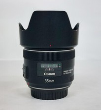 Canon EF 35mm f/2 IS USM AF obiettivo grandangolare con cappuccio (ORIGINALE)